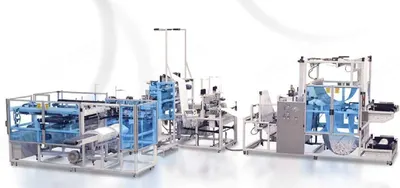 Automatex, SR-7700, Automatic Pillow Ticking Machine, 15 units/min, 30-75cm Width, 3500kg