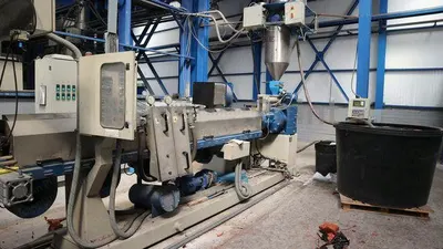 Gamma Meccanica, GM 125-36D, 2005, Masterbatch Pelletizing Line, 500 kg/h, 205 kW
