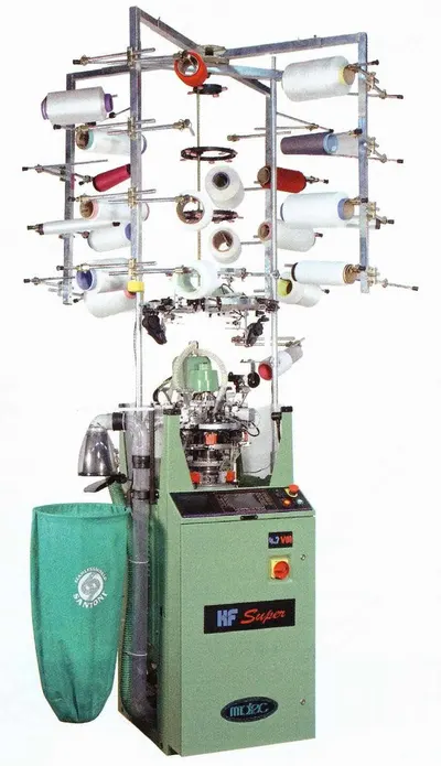 Matec, HF 4.7 & 4.9 VM Super, 2002/2003, Pantyhose Machines, 4" Cylinder, 32 Gauge
