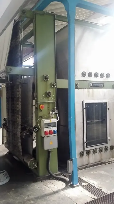 Sperotto Rimar, SP/2000, 1988, Sanforizing Machine, Width 2000mm, Vertical Steamer