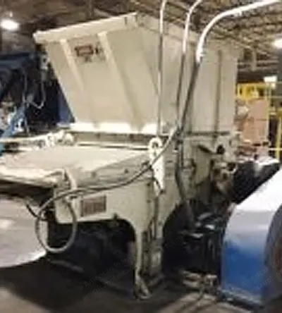 Vecoplan, RG52/100 U, 2002, Single Shaft Shredder, 100 HP, 52" Cutting Chamber, 37 Cutters
