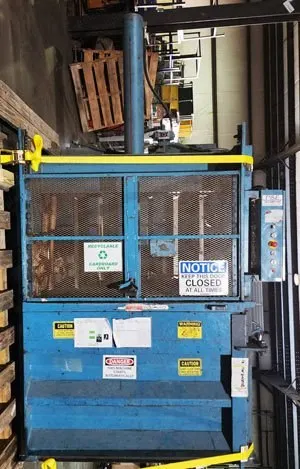 Marathon, Hydraulic Waste Baler, 60x30 inch Bale Size, 220V