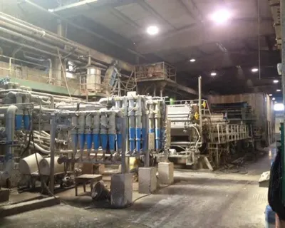 Kraft Liner Paper Mill, Trim Width 2500mm, 80 TPD, 2-Ply
