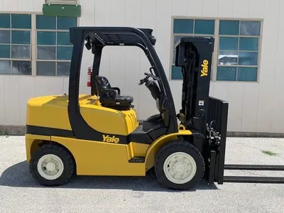 Yale, GDP080VX, 2006, 8000 lbs Capacity, Triple Stage Mast, Diesel, 5200 Hours