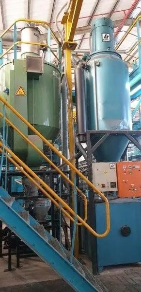 SML, Tri Color BCF Plant, 1994 to 2002, with Superba Heat Setting Line, Rieter Cabling Machines