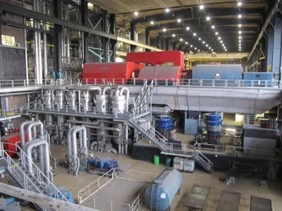 Escher Wyss, 129 MW, Coal and Oil Fired Power Plants, 181 Bar, 550 C