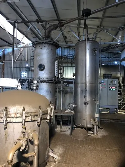 Edible Oil Refinery, 45 to 50 Tons/Day, Year 2008, Neutralization, Decoloring, Deodorization