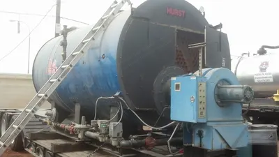 Hurst, Series 400, 1999, 300 HP, 3 Pass, 150 PSI Steam, Gas/Oil