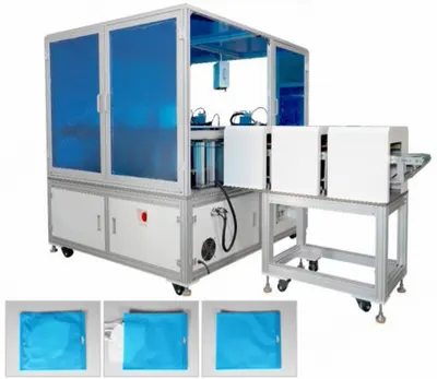 NovaStar, PD119, Mask Packaging Machine, 6 Channels, 90 to 100 Pieces Per Minute