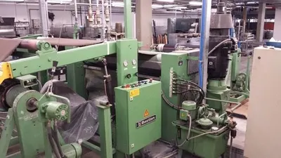 Kusters, 222.11, 1996, Cold Dyeing Plant Pad-Batcher, 1800mm Working Width, 2 Floating Cylinders, 100m/min