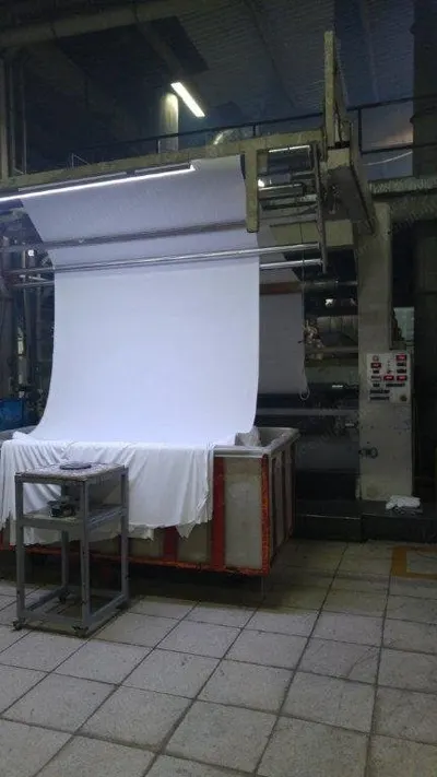 Bruckner Stenter, 1997, 2400mm Working Width, 8 Chambers, Gas Heated