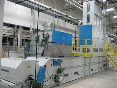 Cormatex, Sicam, 2010, Airlay Line with Thermobonding Oven, 1300mm Working Width, Gas Heated