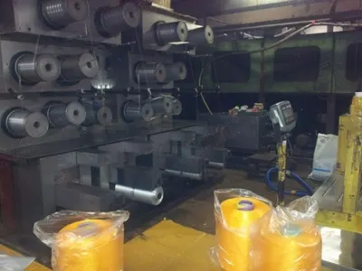 Hankook, PP FDY Plant, 2005, 75mm Extruder, 900-1000 kg/day, 500-1200 Denier