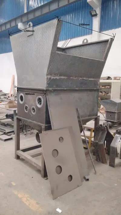 NovaStar, EPS Foam Shredder, 1200x1500mm, 900mm Feed Hopper Depth