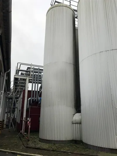 Holvrieka, Vertical Insulated Bright Beer Tank, 2003, 400 HL, 2700x11800mm