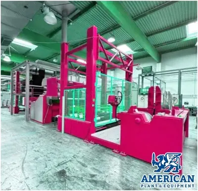 Alex/Klieverik, Powder Scattering Unit, 2011, Working Width 2300mm, with Calender and Winder