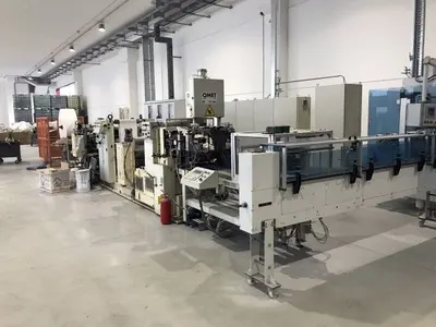 Omet, TV 503, 1999, Napkins Line, 380x380mm, 2 Colors, 850 m/min