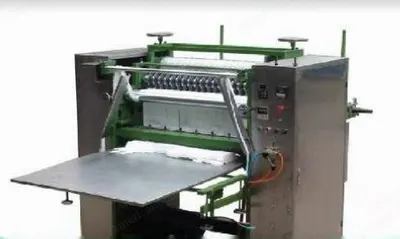 NovaStar, CE176, Automatic Square Cotton Pad Making Machine, 900mm Max Width, 1000 to 1500 pcs/min