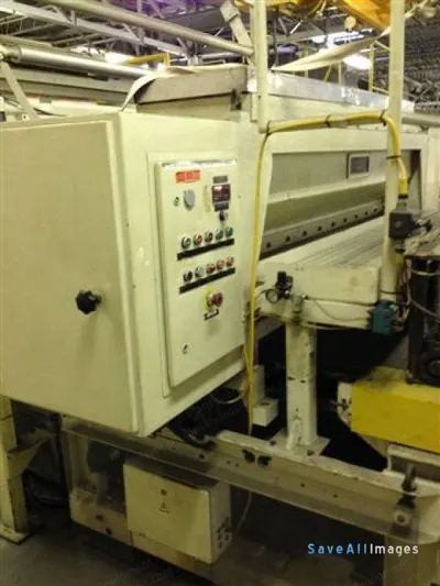 Mayer, RPS-K-2200, 1993, Adhesive Laminating Range, 2200mm Width, Powder Spreader, Electric Oven, Cooling Zone