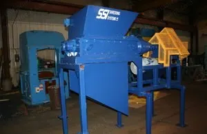 SSI, Model 600E, Shredder, 30 HP, 20x30 inch Infeed Opening, 1-1/2 inch Knives