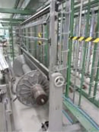 Uster, 5532, Warp Tying Machine, 3000mm, with Frame