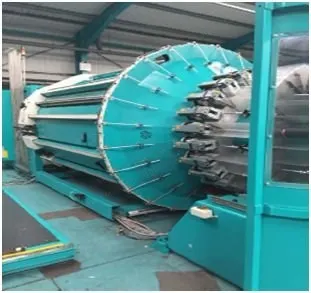 Karl Mayer, GOM 24, 2007, Sample Warper, with Pre-Beamer, Knotting Frame