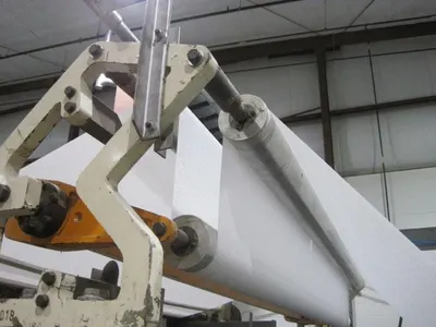 Perini, 813, 2001, Bathroom Tissue Rewinder Line, 106 Inches Width, 275 MPM, 2 Unwind Stands