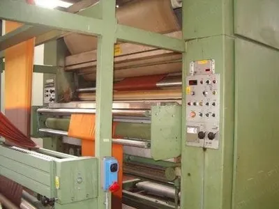 Sperotto Open Width Compactor, 1994, 2400mm Working Width, Double Felt, Double Cylinders Steam Heating