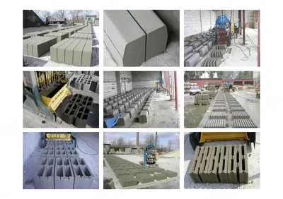 Henkis, K-6 Bis, Semi-Automatic Mobile Block Making Machine, 1000 to 2000 Blocks per 8h Shift