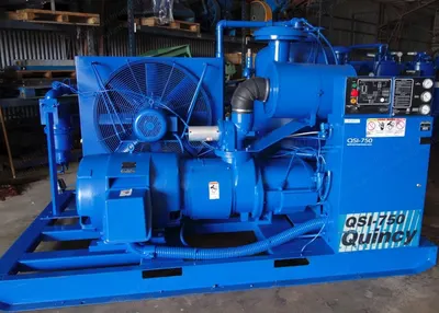 Quincy, QSI 750, 1999, 150 HP, Rotary Screw Air Compressor, Air Cooled