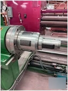 Dusenberry, 10000 HD, 62" Working Width, Shear Slitting, 11 Slitter Knives, Duplex Slitter Rewinder