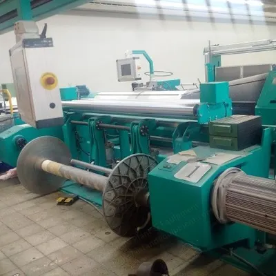 Karl Mayer, Novomatic NOM, 2010, Sectional Warping Machine, 2200mm Working Width, Benninger 800 Position Creel