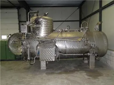 MCS, SF-82HT/2XLS, 1990, Jet Dyeing Machine, 400 kg Capacity, 6350 Liters, 144°C