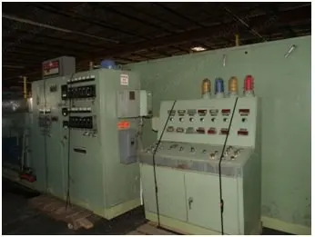 Sterling, Slit Tape Extrusion Line, 3.5 inch Extruder, 100 HP