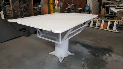 Gribetz Build-Up Table, 60x74 Inches, 42 Inch Height