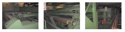 Artos Carpet Back Coating Line, 1968, 4000-5200mm Working Width, 2.2-3.5 m/min Speed