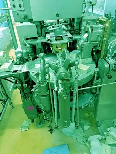 Trepko, XPG40, Butter-Wrapping Machine, 100x75mm, 90 strokes/min