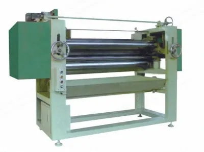 NovaStar, LC129, Glue Roll Coating Machine, 2100mm Working Width, 1.5kW Motor, Stainless Steel Rolls