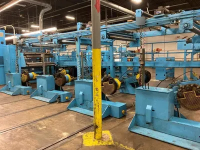 Marquip, Precision Sheeter, 1999, 1500mm, Dual Knife, Tidland 4-Head Slitter