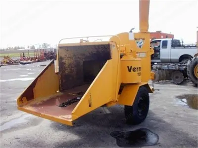 Vermeer, 1250, Wood Chipper, Auto Feed, Perkins 4-Cylinder Diesel, 12" Capacity