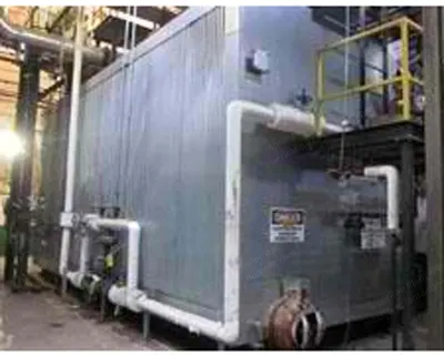 English Tube and Boiler, 75DS 300, 2008, 75,000 PPH, 300 PSI, Natural Gas