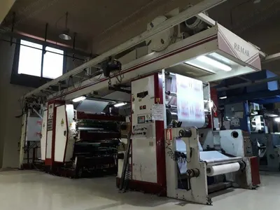Remak, Flexo Printing Machine (C.I), 2008, 6 Colors, 1150mm Print Width, 280m/min