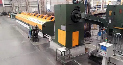 NovaStar, WR130, Straight Line Wire Drawing Machine, 5.5-6.5mm Wire Rod, 11 Blocks