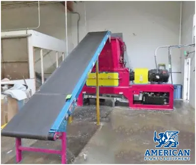 SSI, SR400E, 2016, Single Shaft Shredder, 100HP, 400mm Rotor Diameter, 54 Cutters