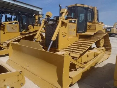 Caterpillar, D6R III LGP, 2007, Cab A/C with Heat, Drawbar, SU Blade, 7000 Hours