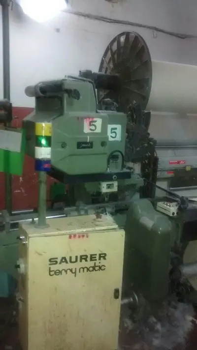 Saurer, Terry Matic, 1982, 2450mm Width, Staubli Dobby 12/16 Levers