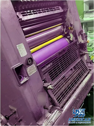 Heidelberg, GTO-52, 1989, 1 Color, 36x52cm, Conventional Dampening
