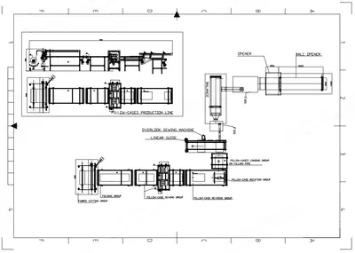 NovaStar, BM202, Automatic Pillow Case Production and Filling Line, 400-800mm Width, 1200mm Max Length