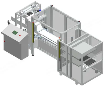 Brighi, Easy Bag, Automatic Pillow Packaging Line, 3 kW, 6 Bar