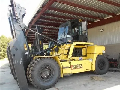 Hoist, P650, 2012, 65,000 lbs Capacity, Cummins Diesel, 96" Forks and Coil Ram
